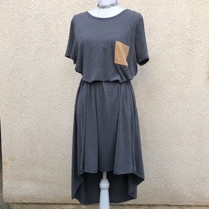 LuLaRoe Carly Dress Grey